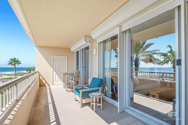 527 Beach Club Trl Unit C305, Gulf Shores, AL 36542 - balcony featuring a beach view and a water view