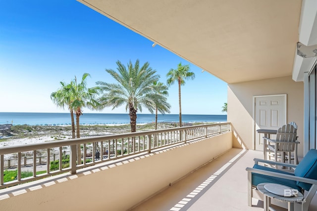 527 Beach Club Trl Unit C305, Gulf Shores, AL 36542 - balcony featuring a beach view and a water view