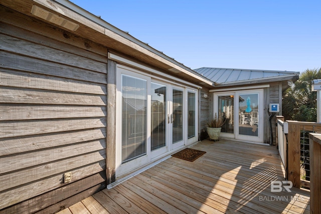 316 Quivira St, Dauphin Island, AL 36528 - view of wooden deck