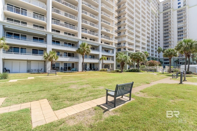 375 Beach Club Dr Unit 1801, Gulf Shores, AL 36542 - view of community with a lawn