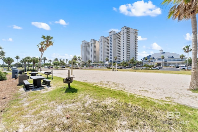 375 Beach Club Dr Unit 1801, Gulf Shores, AL 36542 - view of property's community with a lawn and volleyball court