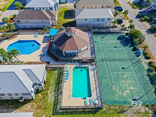 bird's eye view