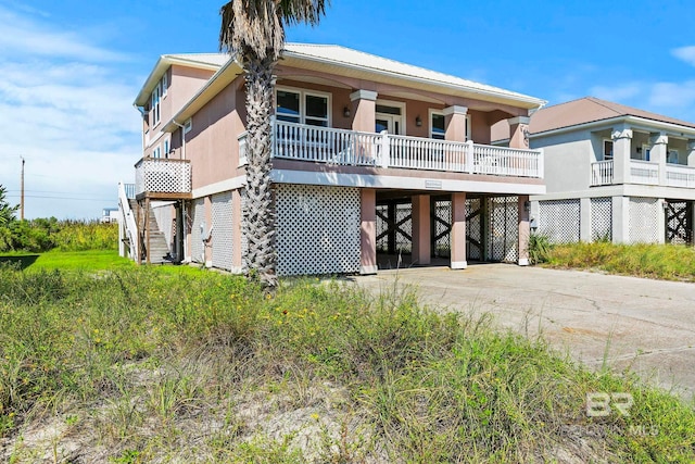 view of rear view of house