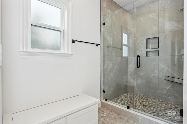 5099 Leeward Dr, Pensacola, FL 32507 - bathroom with a stall shower