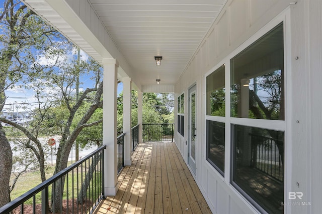 5099 Leeward Dr, Pensacola, FL 32507 - view of wooden terrace