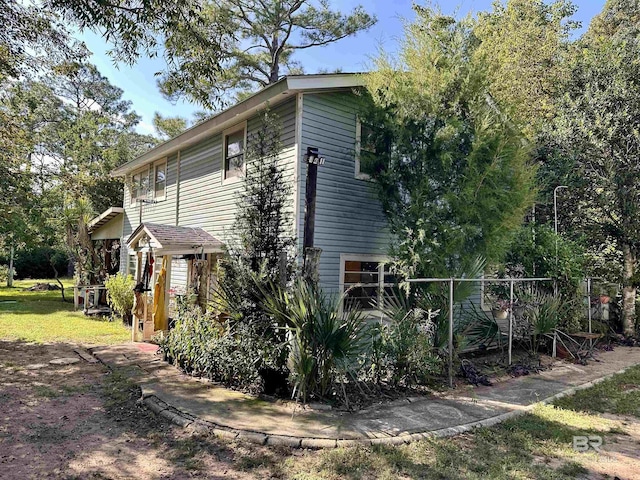 view of property exterior