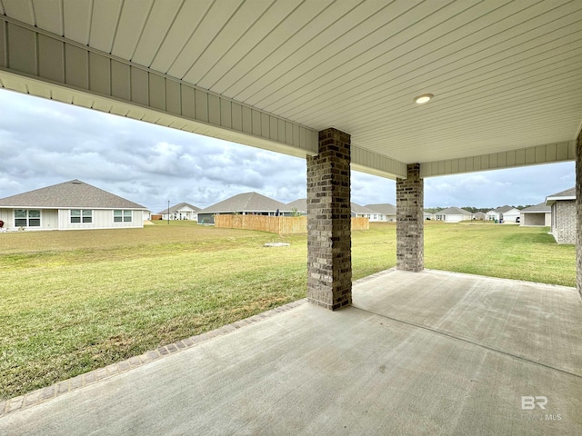 1036 Hayward Loop, Foley, AL 36535 - view of patio / terrace with a residential view