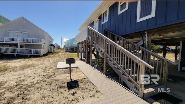 view of side of home