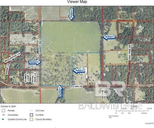 12866 US Highway 98, Magnolia Springs AL, 36555 land for sale