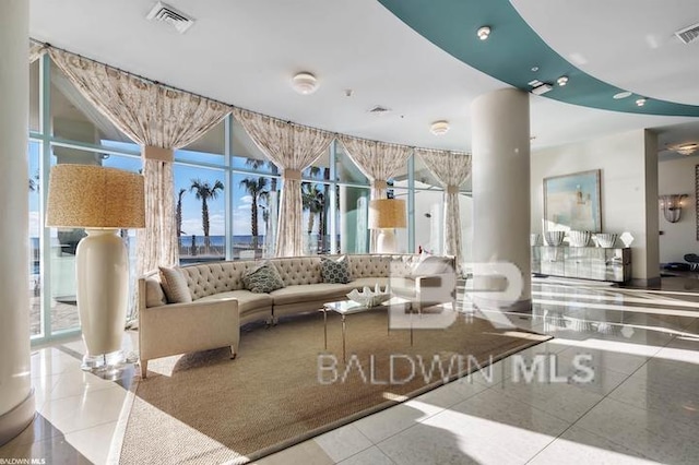 26302 Perdido Beach Blvd Unit D-704, Orange Beach, AL 36561 - lobby featuring floor to ceiling windows