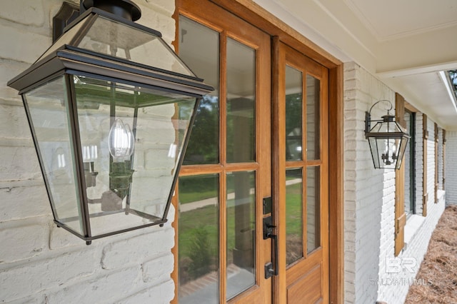 751 Abbey Way, Mobile, AL 36695 - entrance to property with brick siding