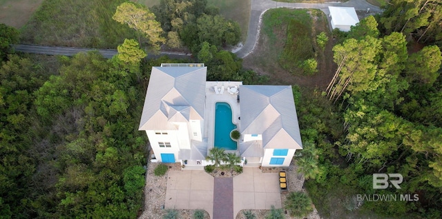 aerial view