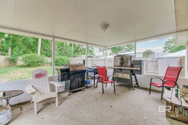 10675 Aloe Ln, Lillian, AL 36549 - view of sunroom