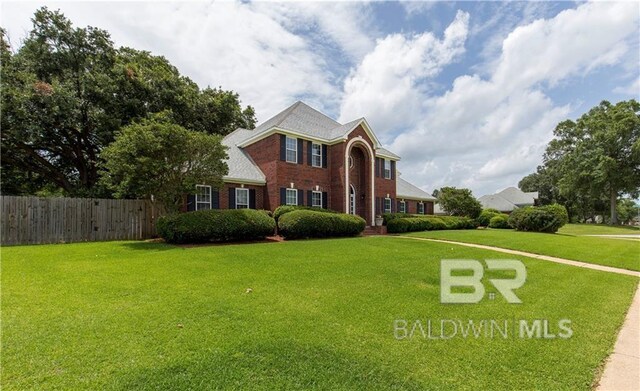1140 E Dominion Dr, Mobile, AL 36695 - view of front facade with brick siding