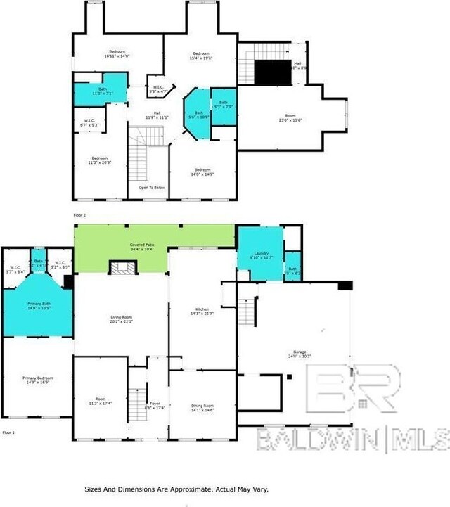 1140 E Dominion Dr, Mobile, AL 36695 - view of room layout