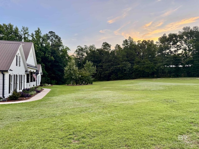 14281 Timber Ridge Dr, Loxley, AL 36551 - view of green lawn featuring view of scattered trees