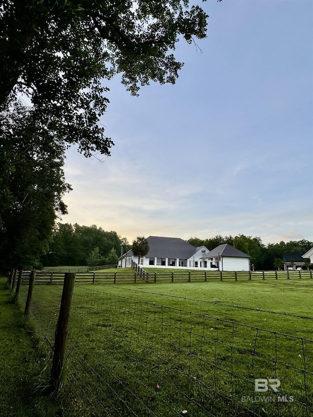 14281 Timber Ridge Dr, Loxley, AL 36551 - view of yard with a view of rural / pastoral area