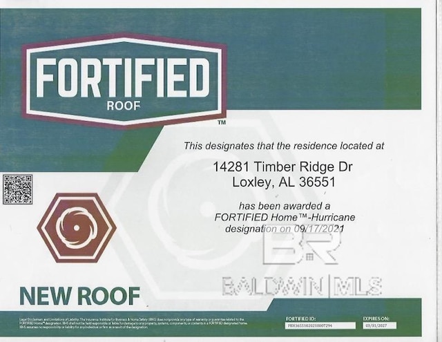14281 Timber Ridge Dr, Loxley, AL 36551 - view of miscellaneous document