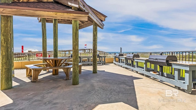 24132 Perdido Beach Blvd Unit 1081, Orange Beach, AL 36561 - view of patio / terrace featuring area for grilling