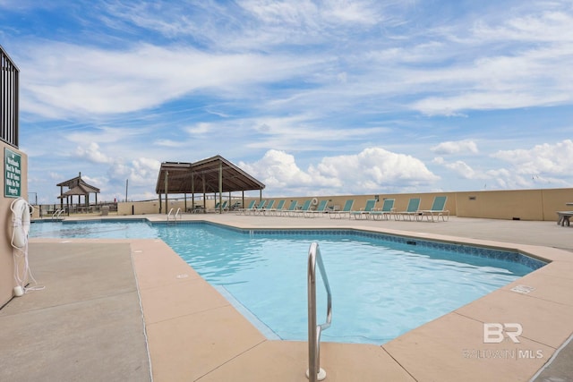 24132 Perdido Beach Blvd Unit 1081, Orange Beach, AL 36561 - community pool with a gazebo and a patio