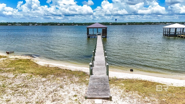 2764 W Beach Blvd, Gulf Shores, AL 36542 - dock area with a water view