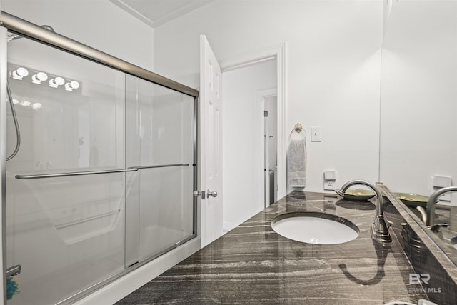 2764 W Beach Blvd, Gulf Shores, AL 36542 - full bathroom with a stall shower and vanity
