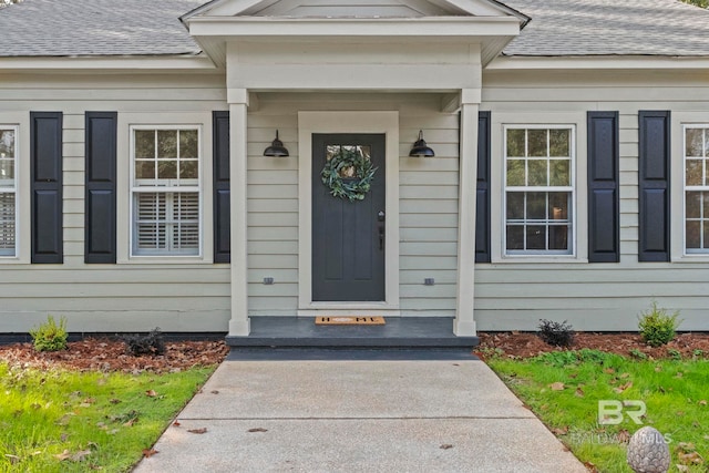 view of entrance to property