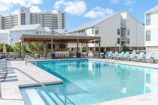 26115 Perdido Beach Blvd Unit 4-A, Orange Beach, AL 36561 - community pool with a patio
