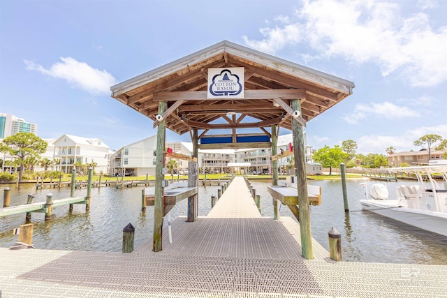 26115 Perdido Beach Blvd Unit 4-A, Orange Beach, AL 36561 - dock area with a water view