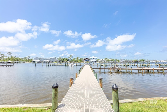 26115 Perdido Beach Blvd Unit 4-A, Orange Beach, AL 36561 - dock area featuring a water view