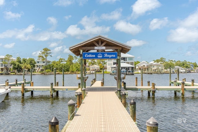 26115 Perdido Beach Blvd Unit 4-A, Orange Beach, AL 36561 - dock featuring a water view