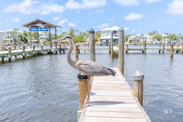 26115 Perdido Beach Blvd Unit 4-A, Orange Beach, AL 36561 - dock featuring a water view
