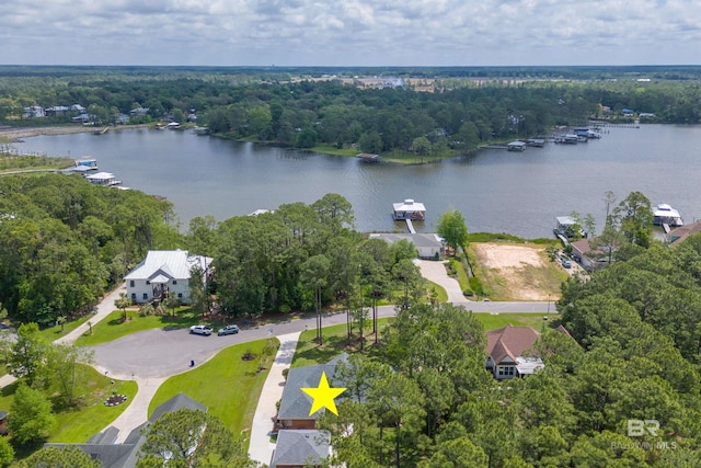 8954 Bay Point Dr, Elberta, AL 36530 - aerial view featuring a water view