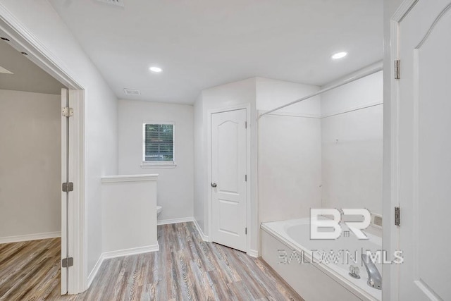 31246 Shambo Rd, Spanish Fort, AL 36527 - mudroom featuring wood finished floors and recessed lighting