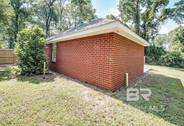31246 Shambo Rd, Spanish Fort, AL 36527 - view of side of home with brick siding