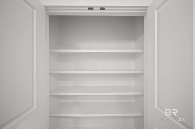 view of closet