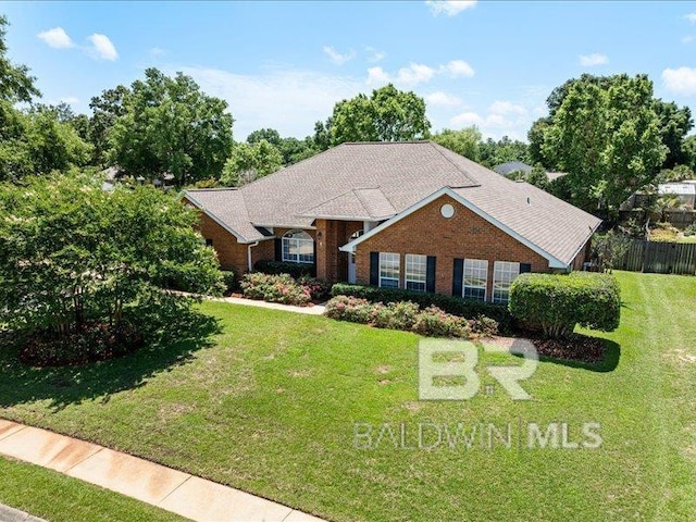 11554 Braga Dr, Daphne, AL 36526 - view of front facade with brick siding
