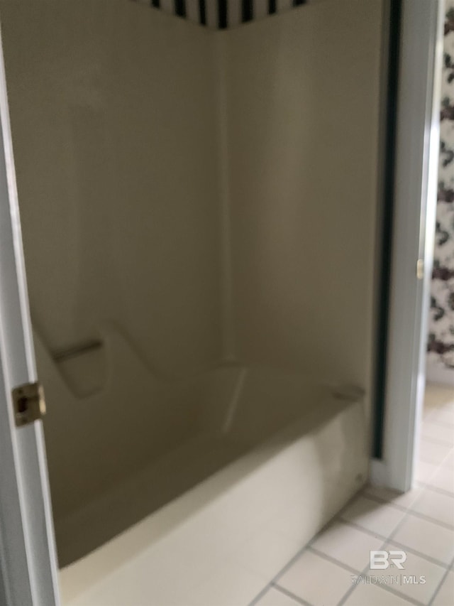 bathroom featuring tile patterned flooring