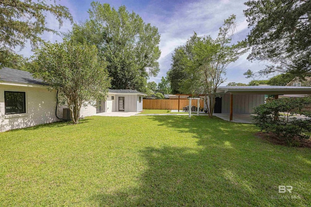 362 Azalea St, Fairhope, AL 36532 - view of yard featuring a patio and cooling unit