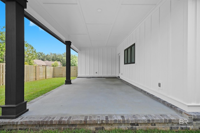 view of patio