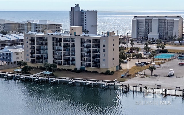 28783 Perdido Beach Blvd Unit 512N, Orange Beach, AL 36561 - aerial view of a large body of water and apartment complex