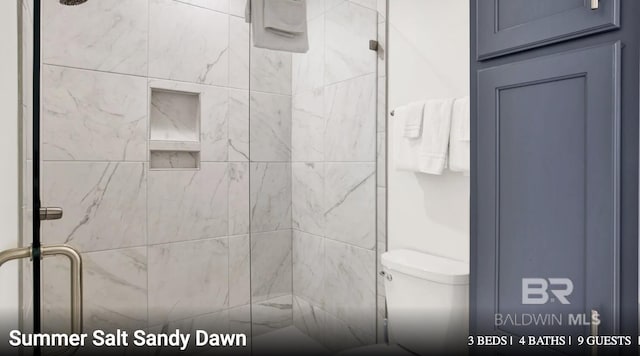 2760 Salt Dr, Orange Beach, AL 36561 - full bathroom with a stall shower