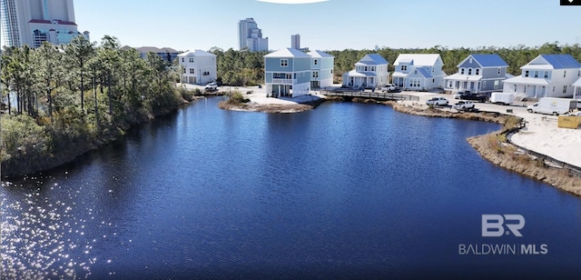 2760 Salt Dr, Orange Beach, AL 36561 - water view with a residential view