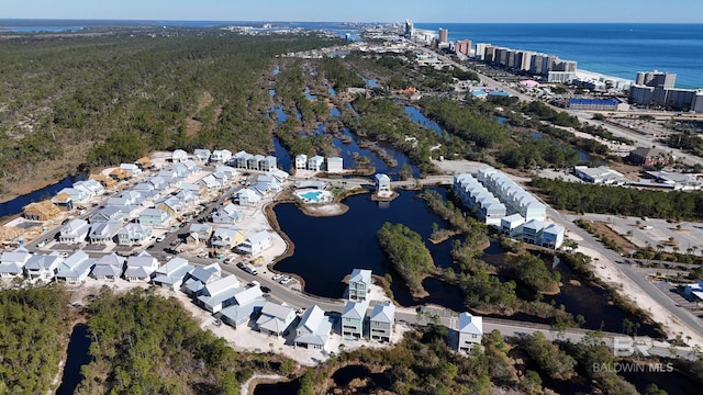2760 Salt Dr, Orange Beach, AL 36561 - drone / aerial view with a water view