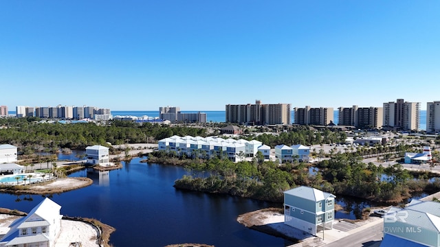 2760 Salt Dr, Orange Beach, AL 36561 - aerial view featuring a city view and a water view