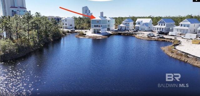2760 Salt Dr, Orange Beach, AL 36561 - property view of water with a residential view