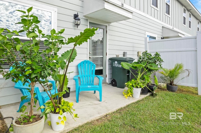 view of patio