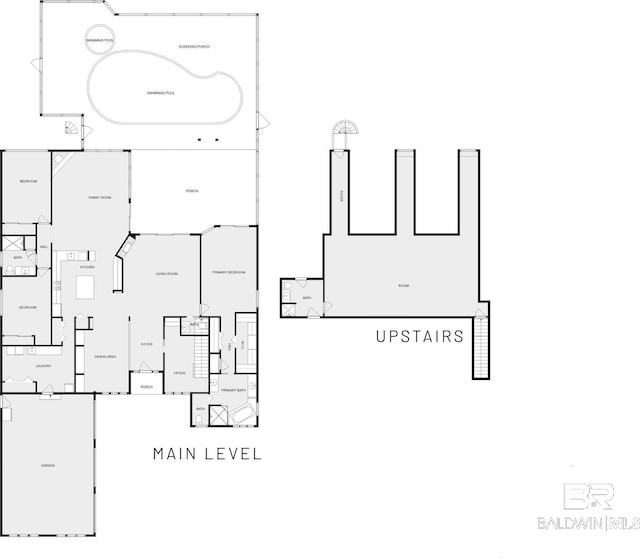 8585 Bay Harbor Rd, Elberta, AL 36530 - view of floor plan / room layout
