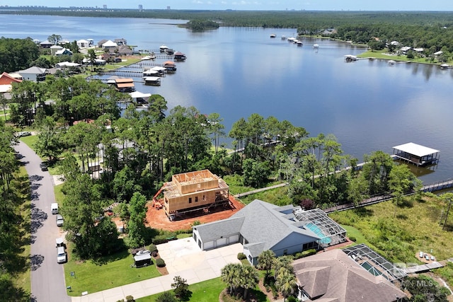 8585 Bay Harbor Rd, Elberta, AL 36530 - bird's eye view of a nearby body of water
