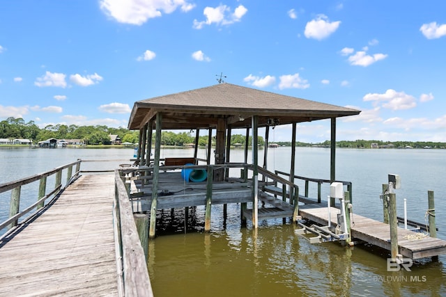 8585 Bay Harbor Rd, Elberta, AL 36530 - dock area with a water view